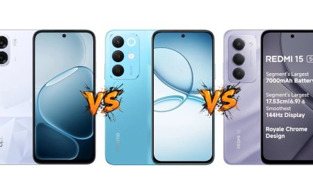 Oppo K14x 5G vs Realme Narzo 90x 5G vs Redmi 15 5G: Price in India, Specifications and Features Compared