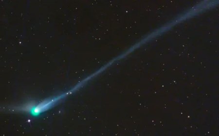 Green Comet C/2024 E1 Brightens Near Mars as Scientists Forecast a Permanent Exit From the Solar System