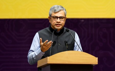 India AI Summit: Ashwini Vaishnaw Calls AI 5th Industrial Revolution, Shares Plans for UPI-Like AI Platform