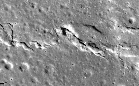 Lunar Surface Is Cracking as New Tectonic Map Reveals Recent Ridges Stretching Across the Moon, Study Suggests