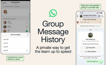 WhatsApp Rolls Out Group Message History Feature for Easy Onboarding of New Members