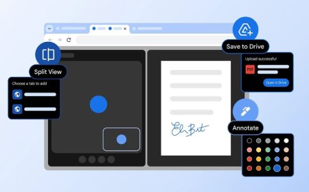 Google Chrome Updated With Split View, Built-In PDF Markup Tools, and More Features