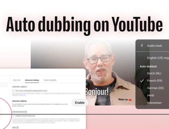 YouTube’s Auto-Dubbing Is Now Available to All Users With 27 Supported Languages, New Features