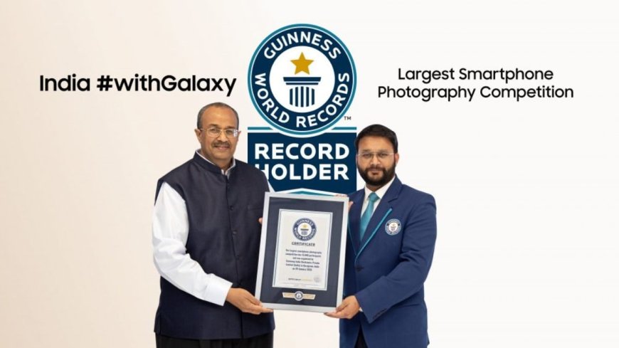 Samsung India's Smartphone Photography Competition Secures Two Guinness World Records