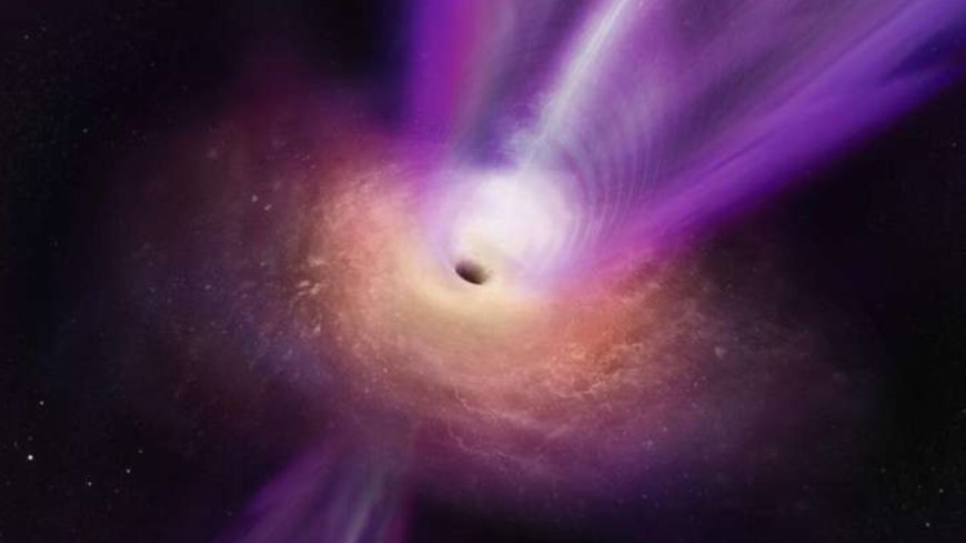 Astronomers Capture First Detailed View of Hot Gas Swirling Around Black Holes