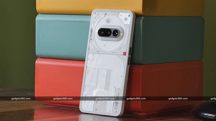 Nothing Phone 4a Design Teased, Triple Rear Camera Setup and Glyph Bar Revealed