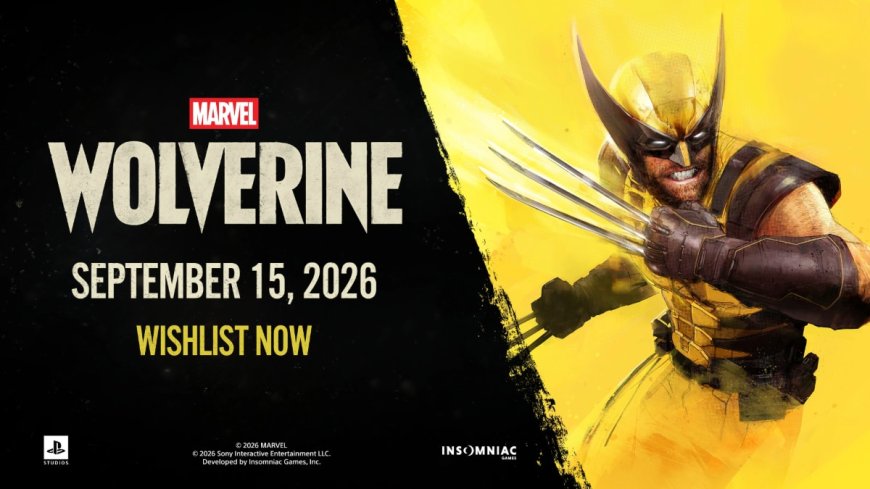 Marvel's Wolverine Will Launch on September 15, 2026, Insomniac Games Confirms