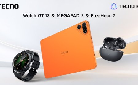Tecno Megapad 2, Tecno Watch GT 1S and Tecno FreeHear 2 Unveiled at MWC 2026: Availability, Features