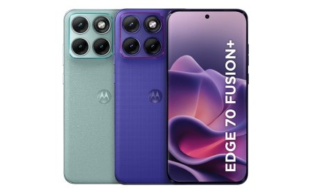 Motorola Edge 70 Fusion+ Launched With Triple Rear Camera Setup, 5,200mAh Battery: Price, Features