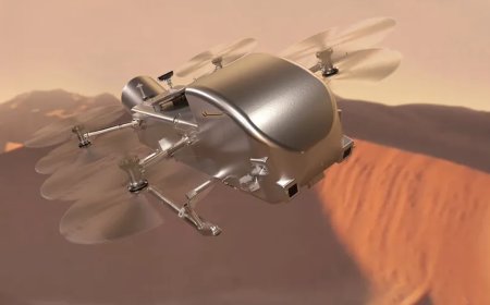NASA Begins Building Dragonfly Drone; Nuclear-Powered ‘Octocopter’ Enters Testing Ahead of 2028 Launch