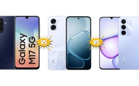 Samsung Galaxy M17e vs Oppo K14x 5G vs Realme C83 5G: Price in India, Specifications and Features Compared