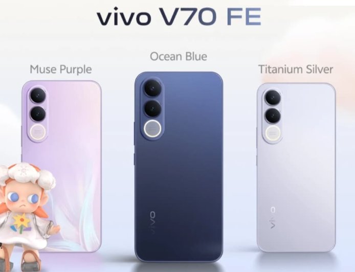 Vivo V70 FE Colour Options, Key Specifications Revealed Ahead of March 9 Launch