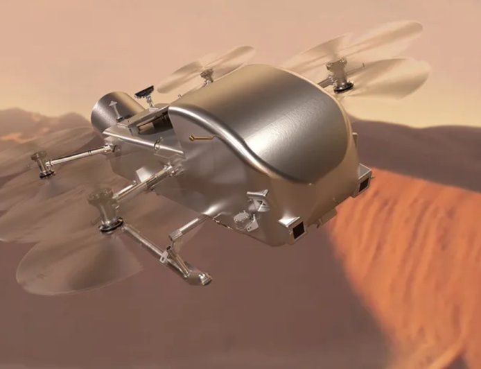NASA Begins Building Dragonfly Drone; Nuclear-Powered ‘Octocopter’ Enters Testing Ahead of 2028 Launch