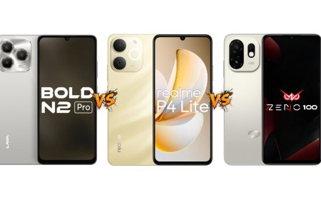 Lava Bold N2 Pro vs Realme P4 Lite 4G vs Itel Zeno 100: Price in India, Specifications and Features Compared