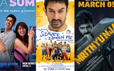 OTT Releases This Week (March 30 - April 5): Sitaare Zameen Par, Vadh 2, Maamla Legal Hai Seas Happy Patel, and More