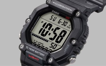 Casio AE-1600HX Series Launched With Dual Time Tracking, Up to 10 Years of Battery Life