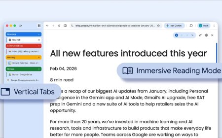 Google Chrome Updated With Vertical Tabs Feature and Full Page Reading Mode