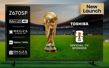 Toshiba Z670SP MiniLED TV Series Launched in India With Up to 100-Inch 144Hz Screens: Price, Specifications