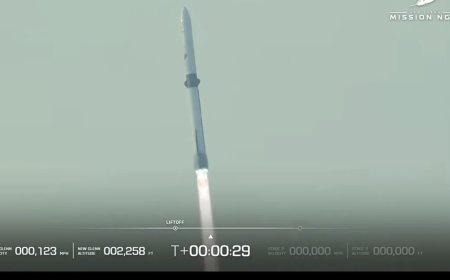 Blue Origin Reuses New Glenn Booster for First Time in Historic Launch