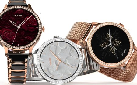 NoiseFit Diva Araya Jewellery-Inspired Smartwatch With Ceramic Build Launched in India: Price, Features