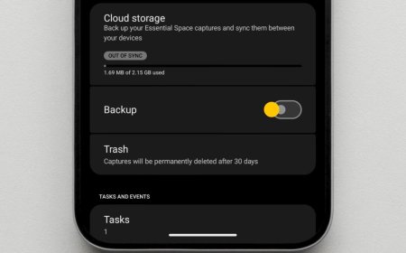 Nothing's Essential Space Updated With Cloud Storage for Data Backup,  Sync Across Handsets