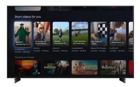 Google TV Update Adds YouTube Shorts, Nano Banana and Gemini AI-Powered Veo Features