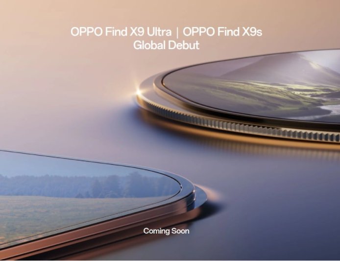 Oppo Find X9s to Launch Globally Alongside Find X9 Ultra; Company Teases Design, Features