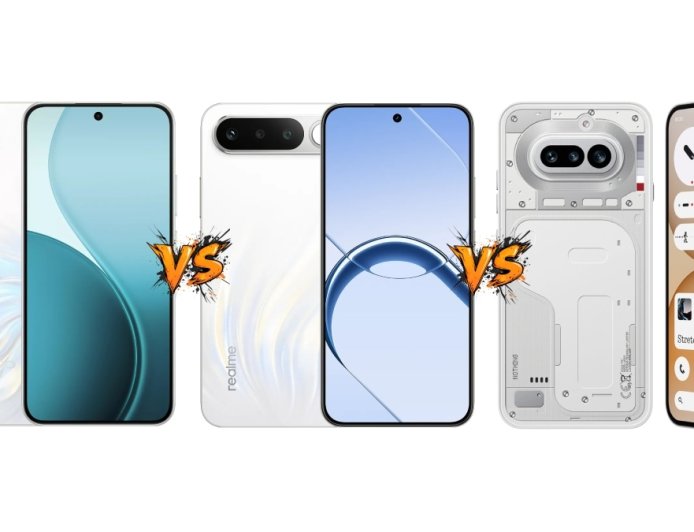 Oppo F33 5G vs Realme 16 5G vs Nothing Phone 4a: Price in India, Specifications and Features Compared