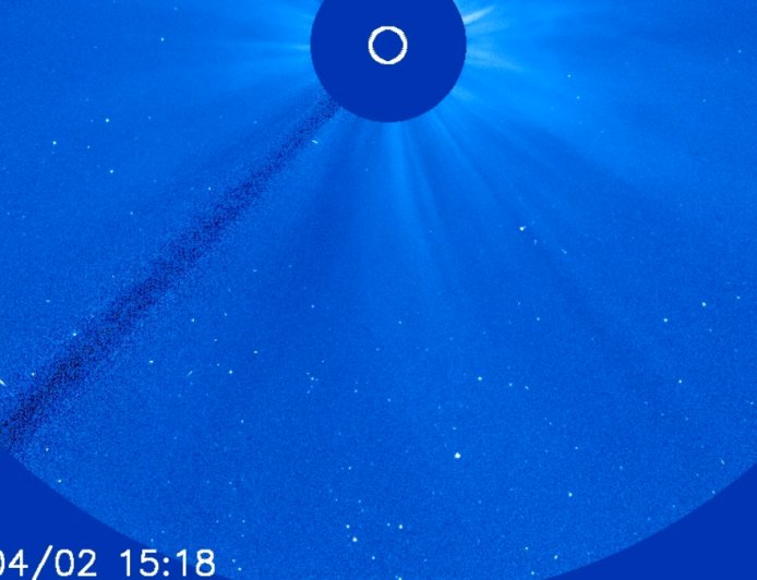 NASA Observes Rare Sungrazer Comet Disintegration Near the Sun