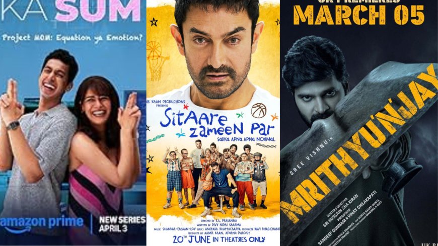 OTT Releases This Week (March 30 - April 5): Sitaare Zameen Par, Vadh 2, Maamla Legal Hai Seas Happy Patel, and More