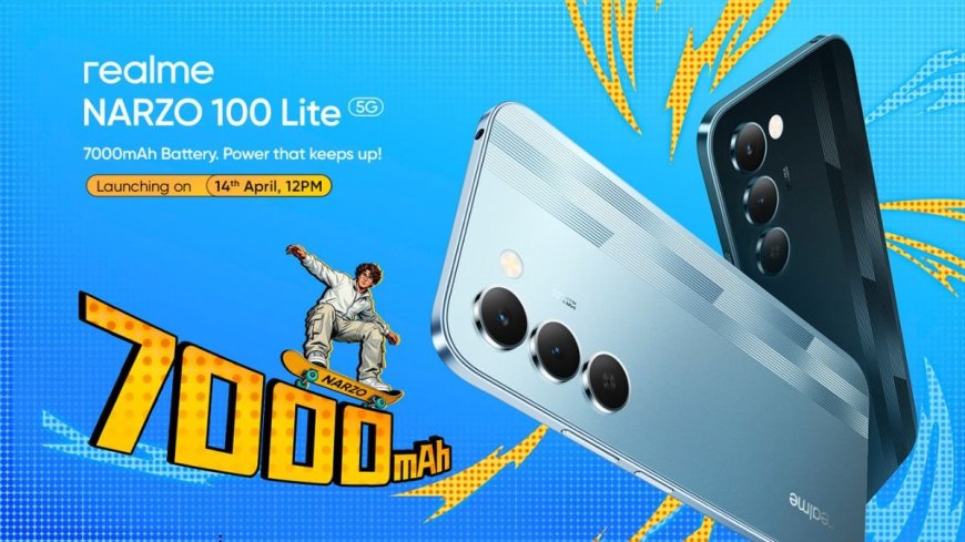 Realme Narzo 100 Lite 5G India Launch Date Announced; Will Feature 144Hz Display and Dimensity 6400 Chip