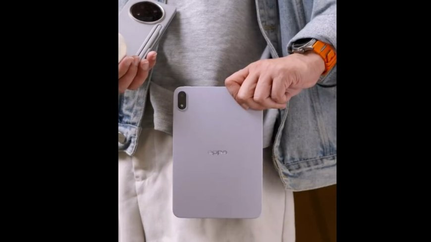 Oppo Pad Mini Confirmed to Launch on April 21 Alongside Oppo Pad 5 Pro; Teasers Show Smartphone-Like Design