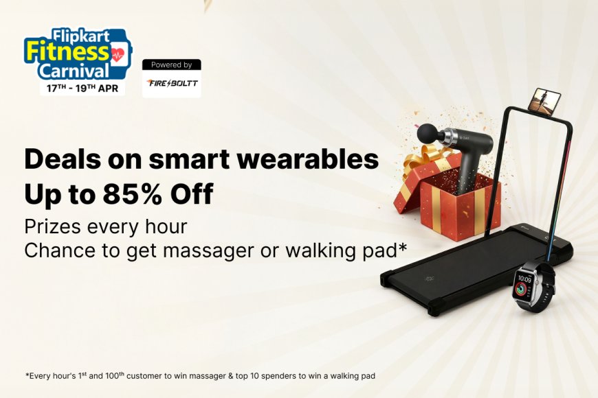 Flipkart Fitness Carnival is Live | Time to Upgrade Your Fitness Game