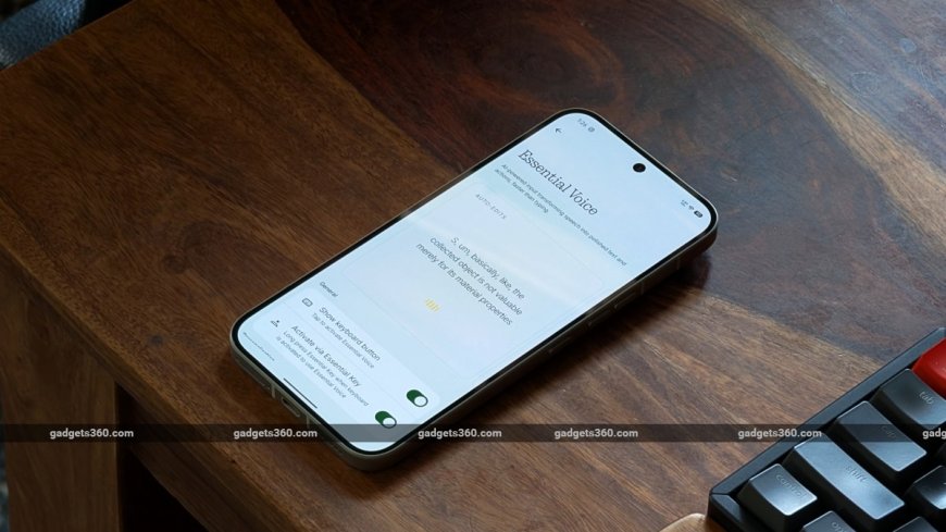 Essential Voice: A Useful AI Addition to Nothing’s Intelligence Toolkit?