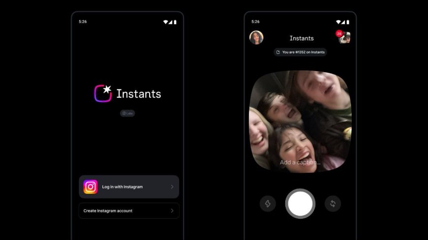 Instagram Launches Instants App With Disappearing Photos to Rival Snapchat, BeReal